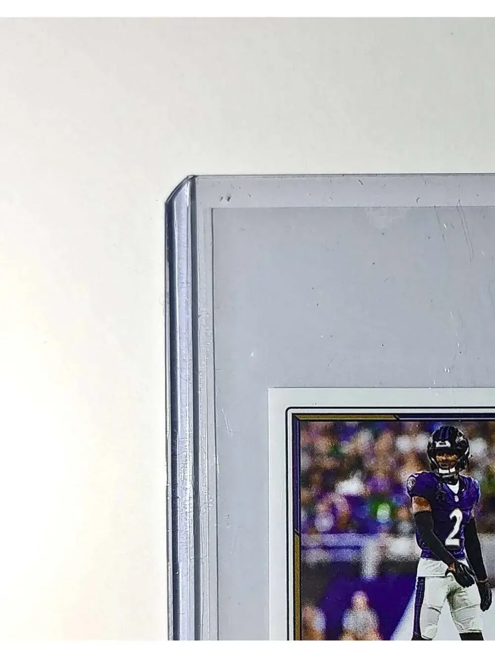 Nate Wiggins 2025 Panini NFL #115 Sticker Baltimore Ravens
